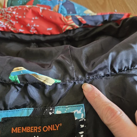 Members Only Spongebob Jacket Men Size M - Picture 10 of 10